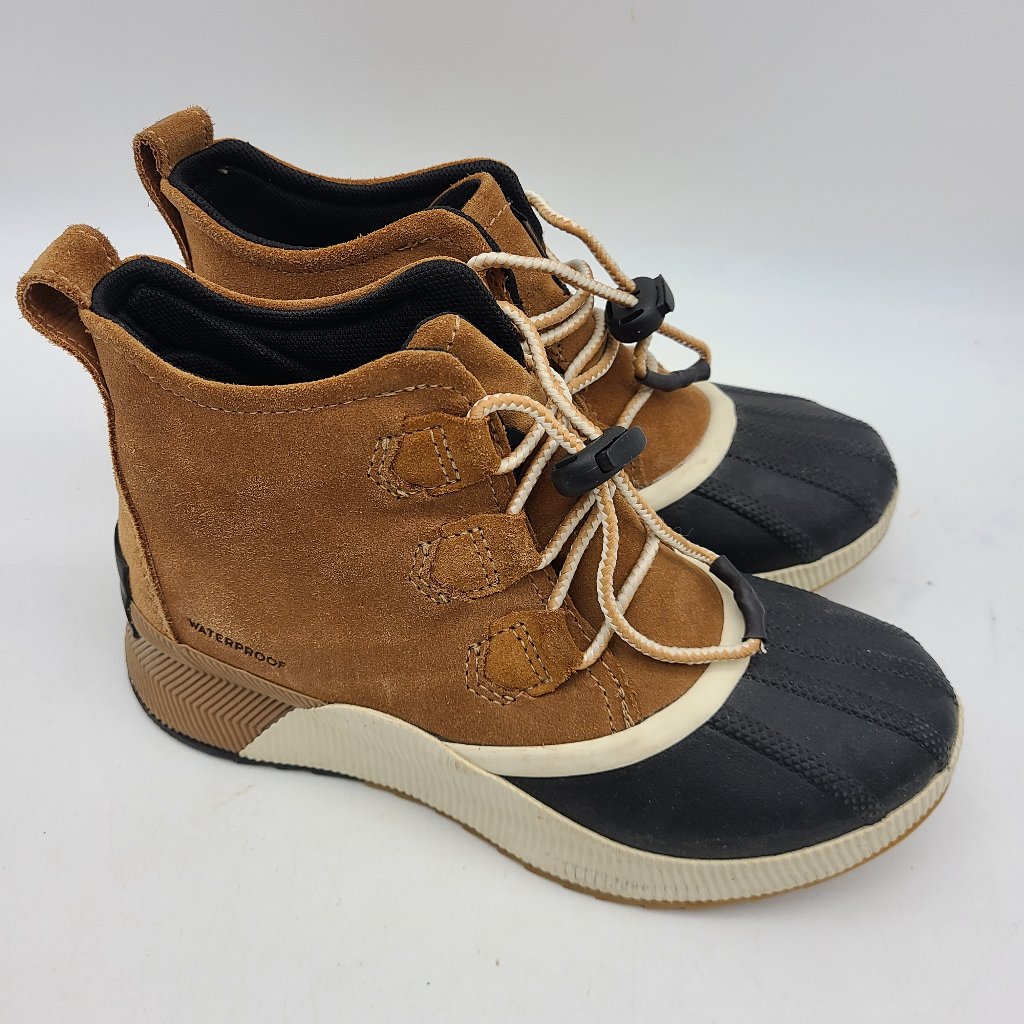 Sorel Out N About Classic Boot Tan Waterproof Size 35 Or Big Girls Us 4